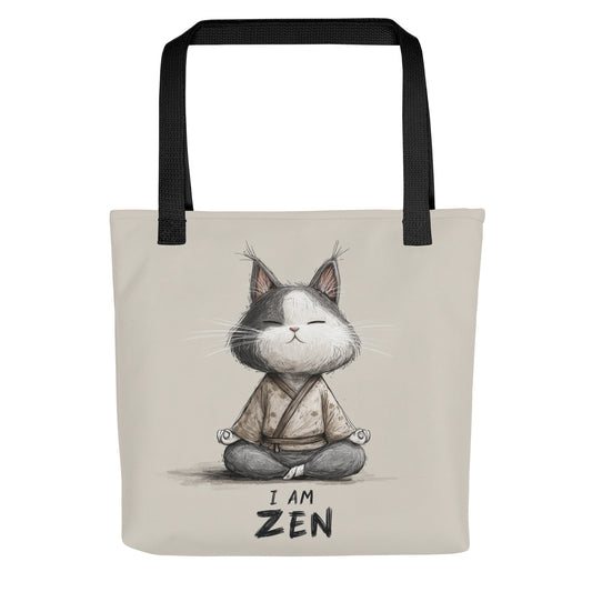 Tote Bag Shopping "I AM ZEN" - French Bazar - 7664811_4533
