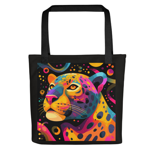 Tote Bag Shopping "JAGUAR MULTICOLORE" - French Bazar - 8940852_4533