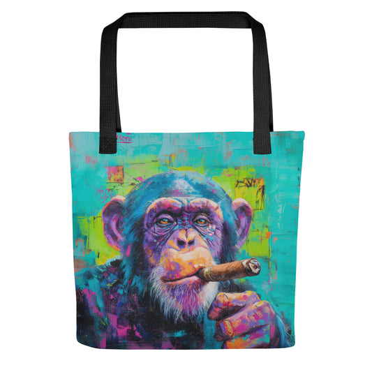 Tote Bag Shopping "SMOKING MONKEY" - French Bazar - 8892600_4533