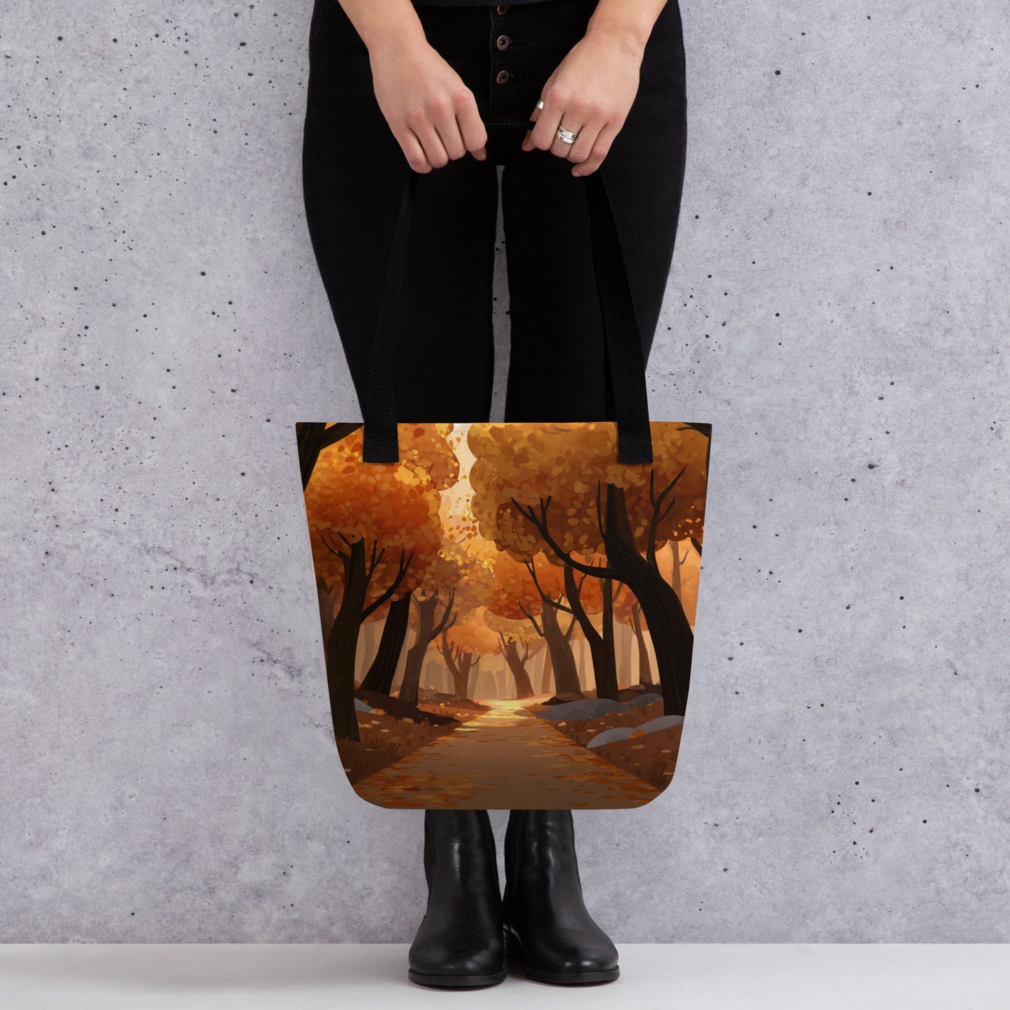 Tote Bag Shopping "AUTUMN ALLEY"