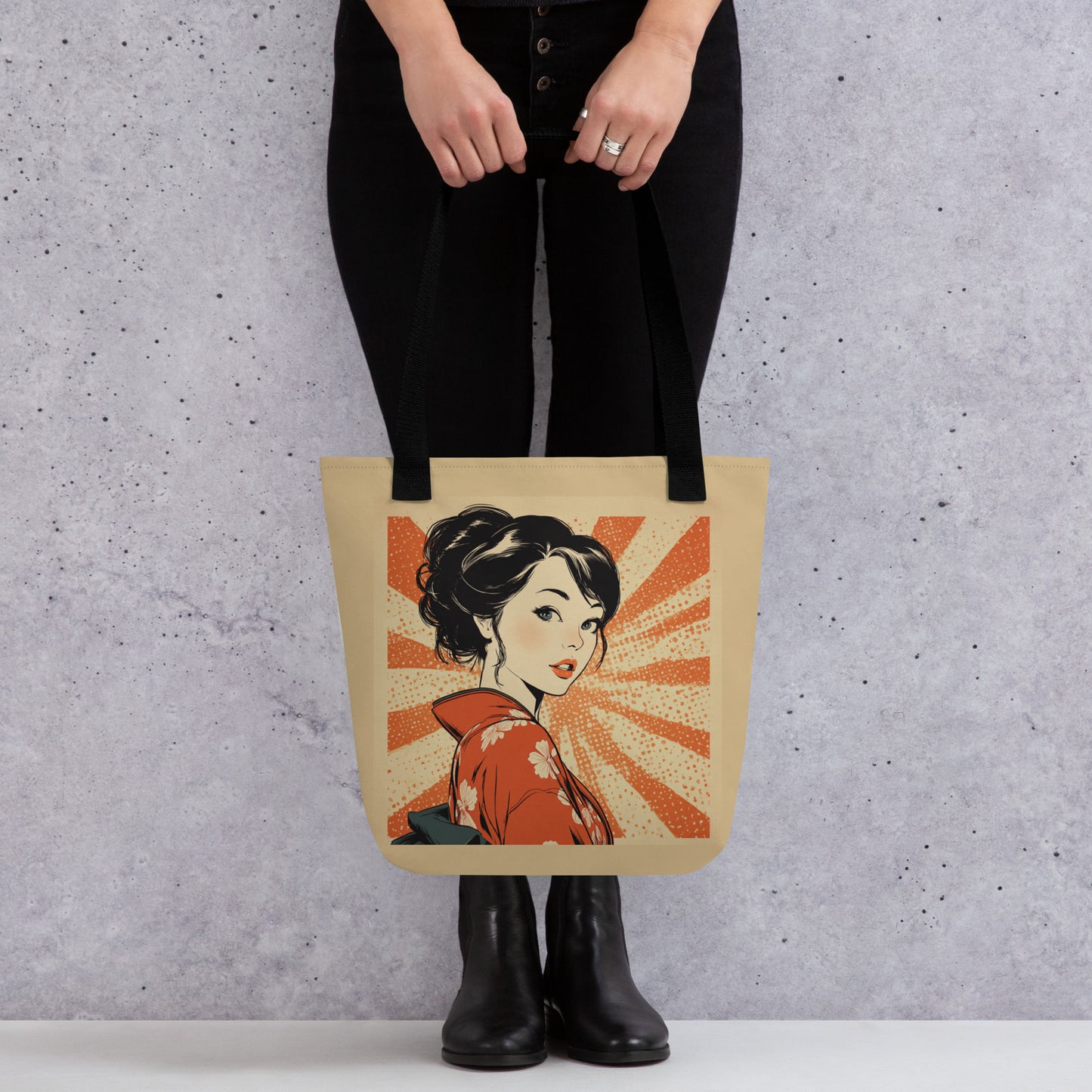 Tote Bag Shopping "YOUNG GEISHA"