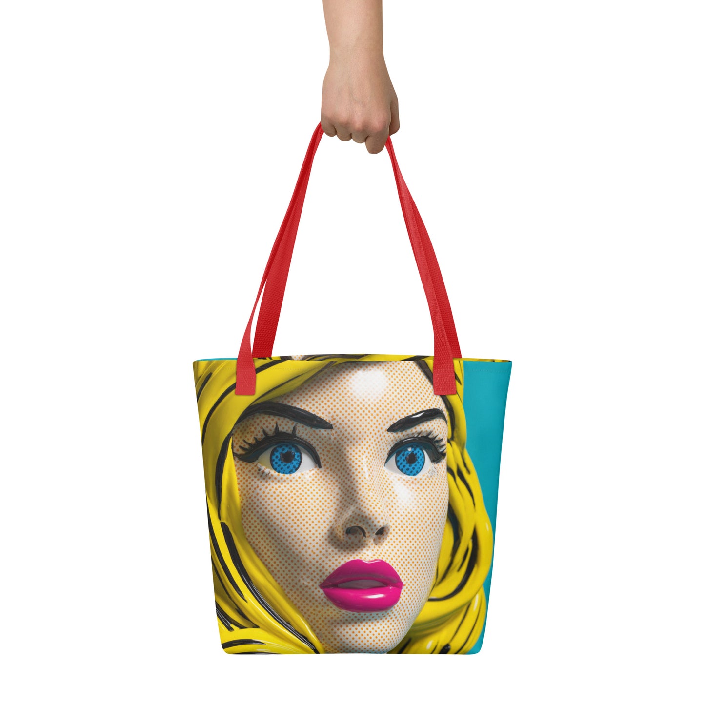 Tote Bag Shopping "POP GIRL" - French Bazar - 8595025_4533