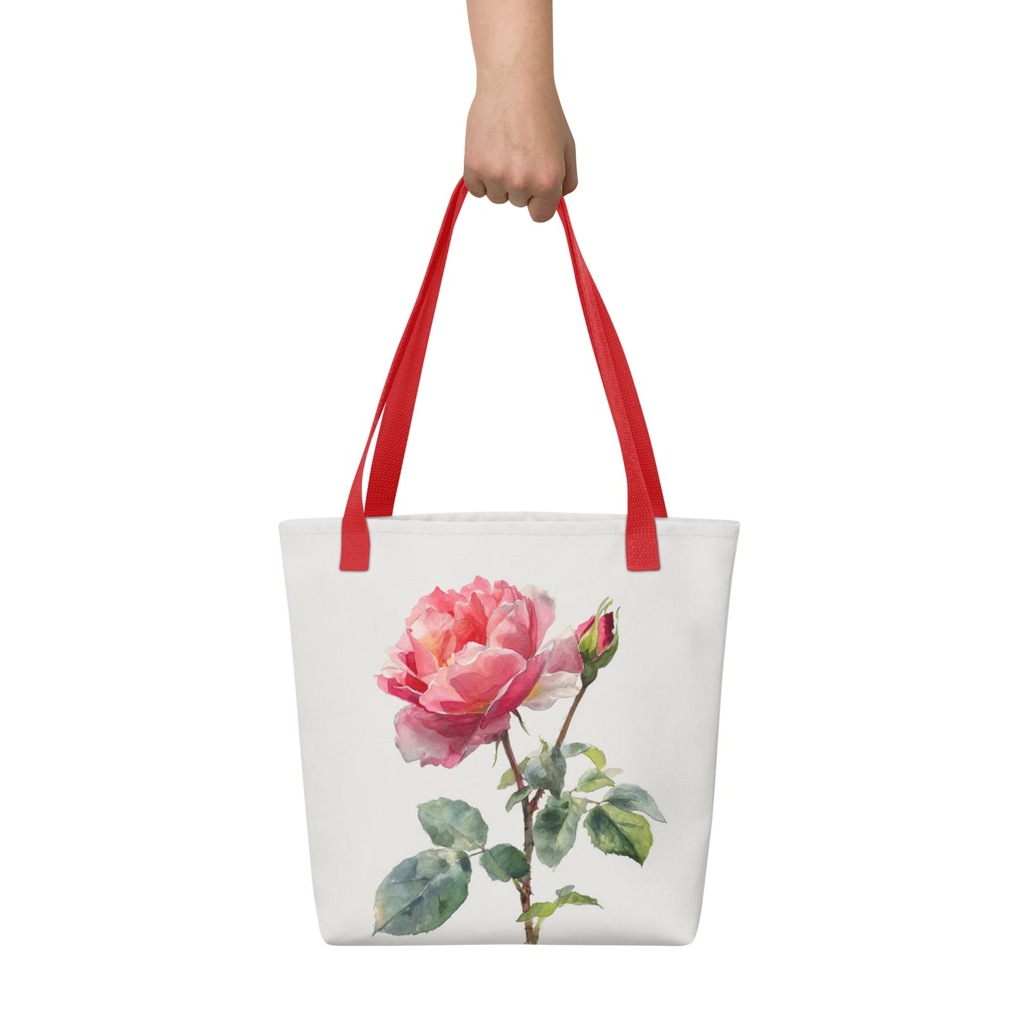 Tote Bag Shopping "BEAUTIFUL ROSE" - French Bazar - 6917184_4533