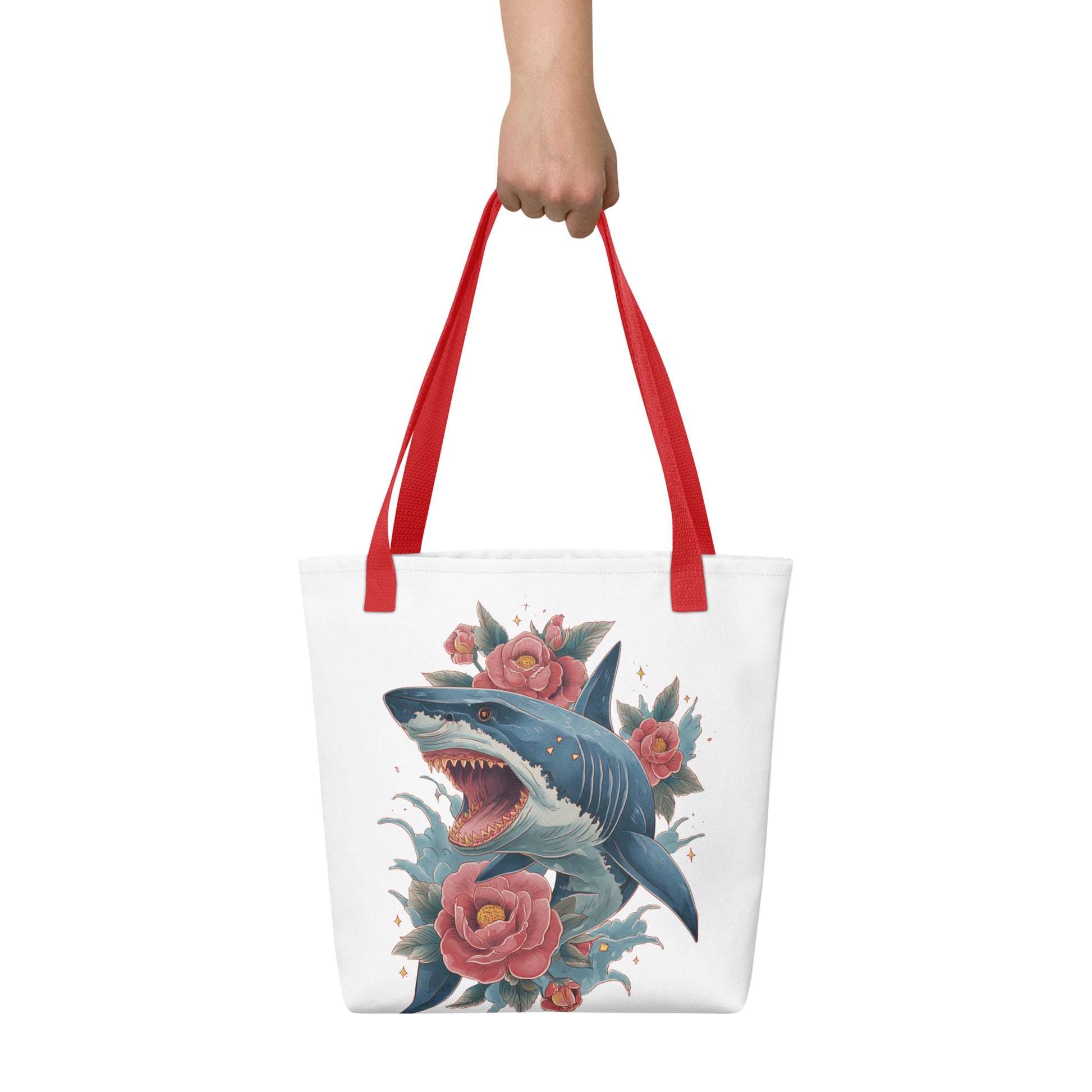 Tote Bag Shopping "SHARK TATTOO" - French Bazar - 7035668_4533