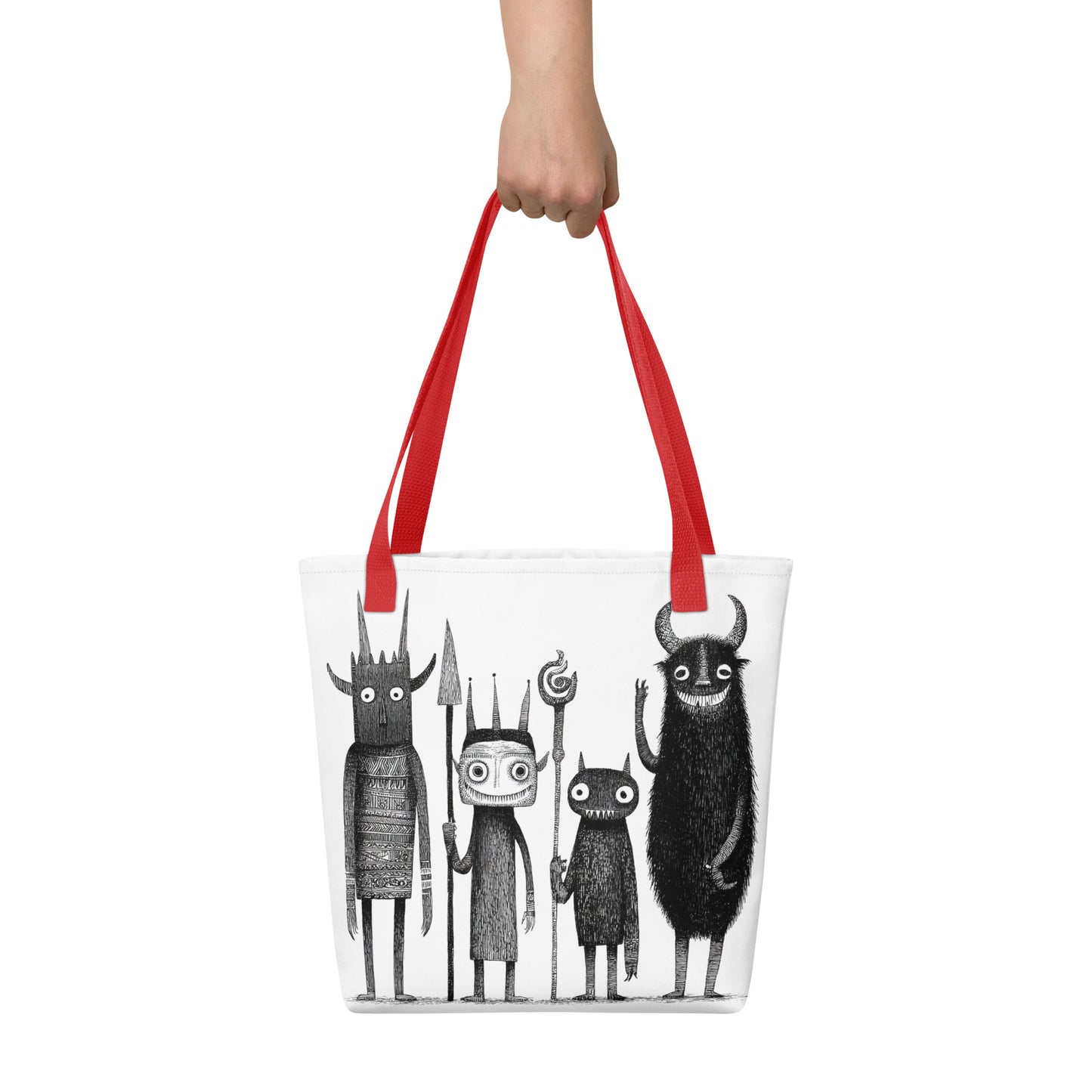 Tote Bag Shopping "ART BRUT" - French Bazar - 9772584_4533