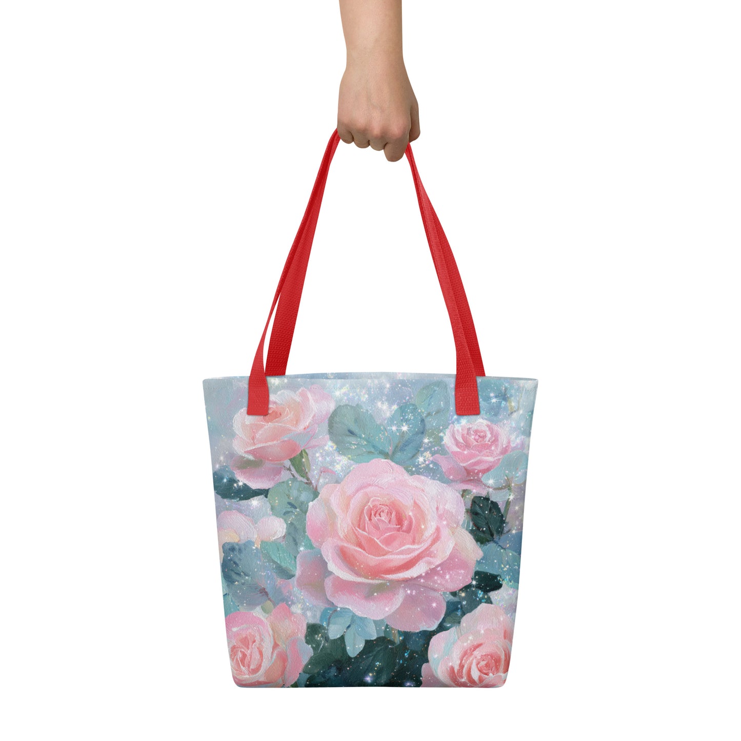 Tote Bag Shopping "SOFT ROSES" - French Bazar - 7491437_4533