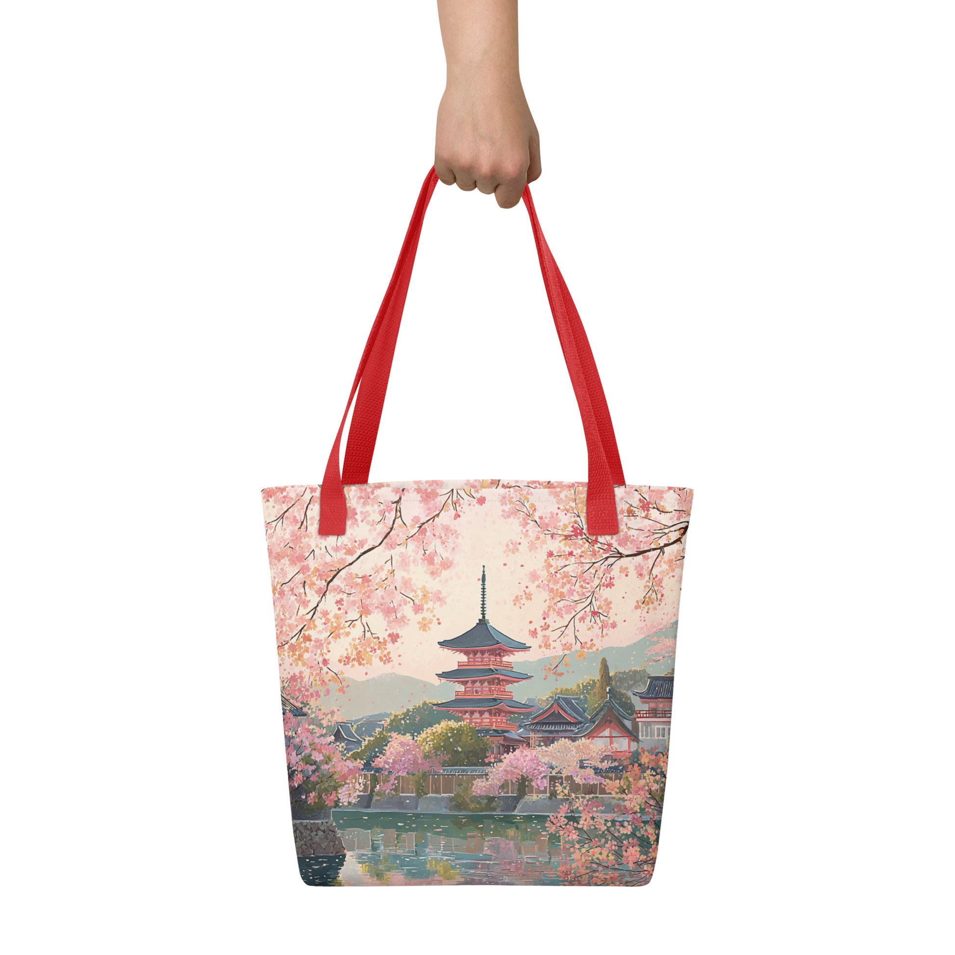 Tote Bag Shopping "TEMPLE JAPONAIS - French Bazar - 2832048_4533