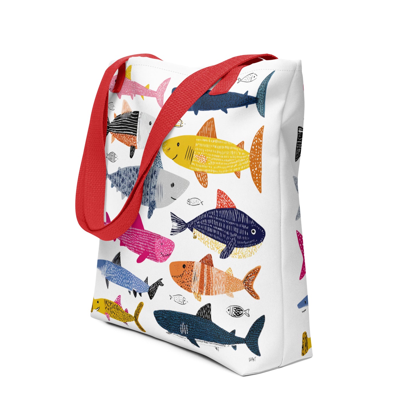 Tote Bag Shopping "SHARKS" - French Bazar - 7782628_8904