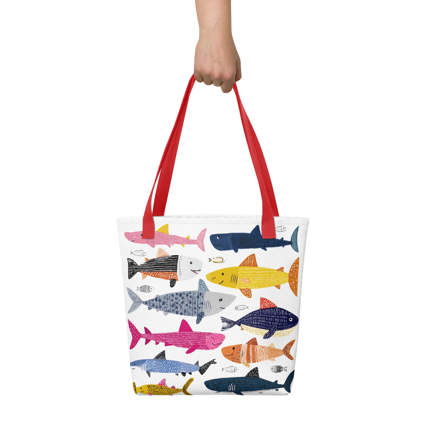 Tote Bag Shopping "SHARKS" - French Bazar - 7782628_4533