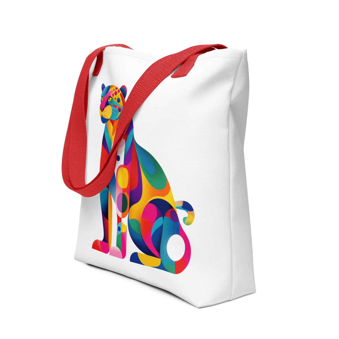 Tote Bag Shopping "COLORFUL JAGUAR" - French Bazar - 2788349_8904