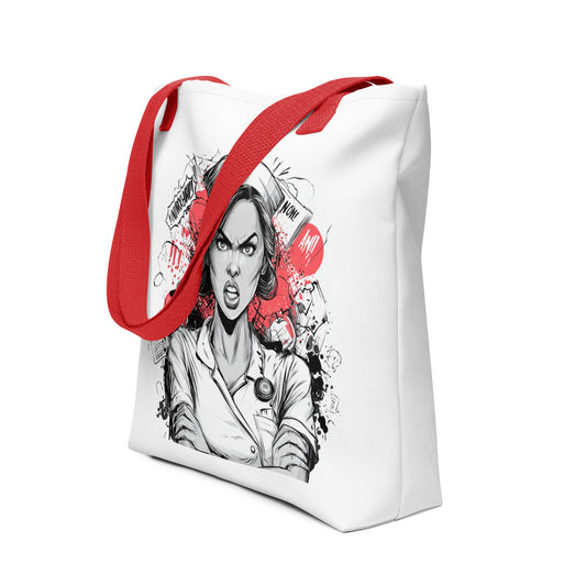 Tote Bag Shopping "INFIRMIÈRES EN COLÈRE" - French Bazar - 3627658_8904