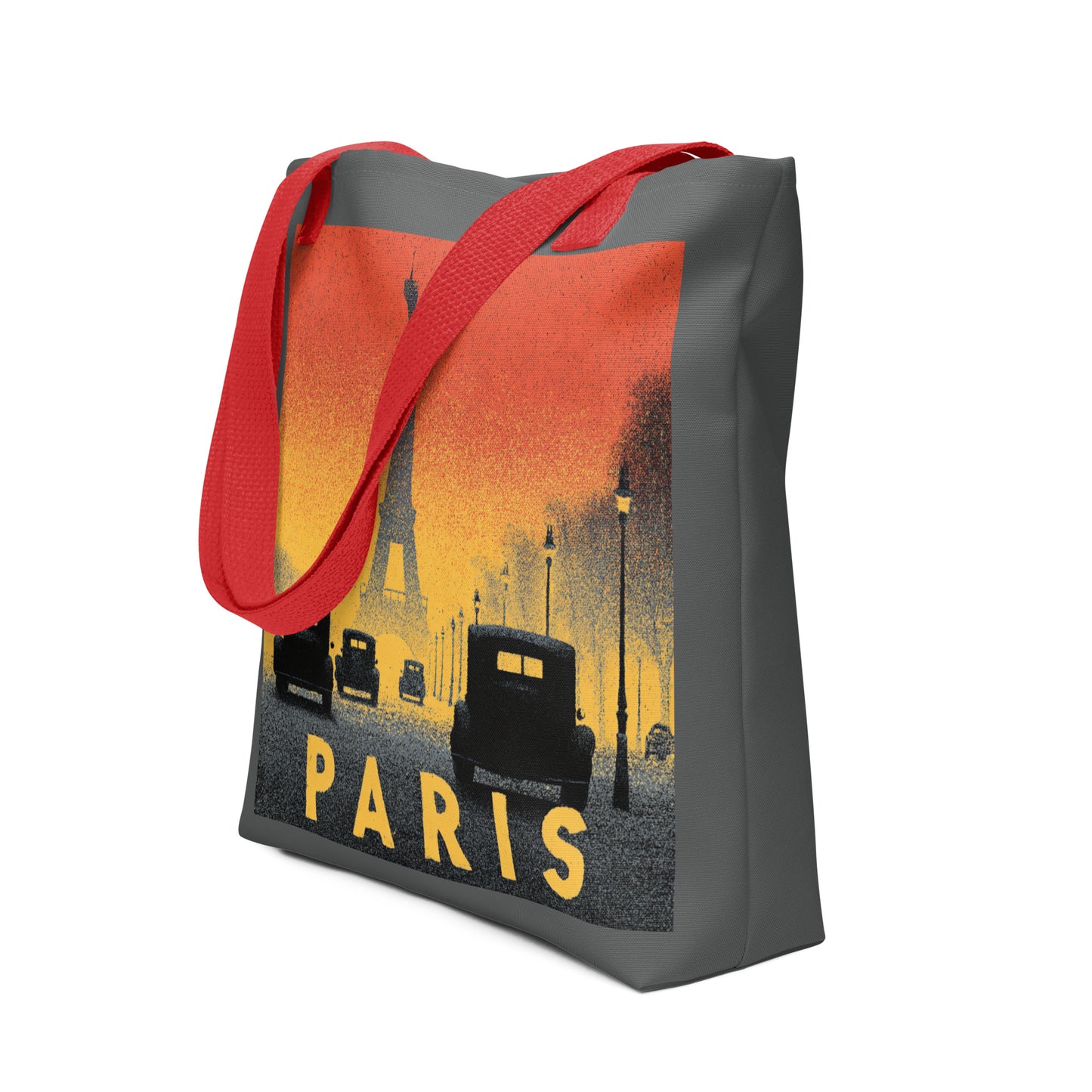 Tote Bag Shopping "PARIS RETRO STREET" - French Bazar - 3909045_8904