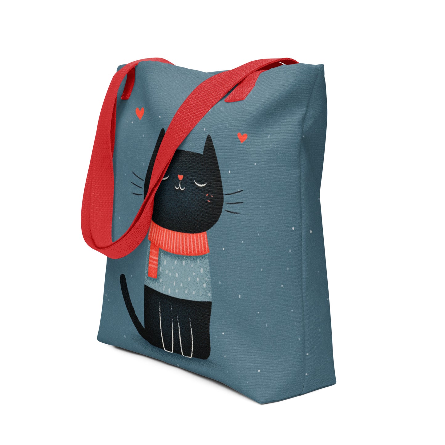 Tote Bag Shopping "CHAT LOVE" - French Bazar - 1318082_8904