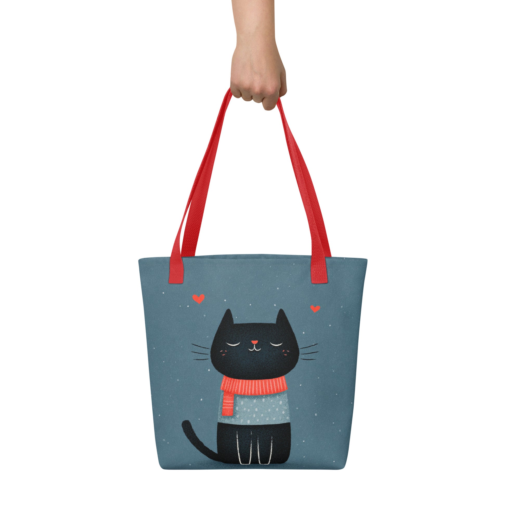 Tote Bag Shopping "CHAT LOVE" - French Bazar - 1318082_4533
