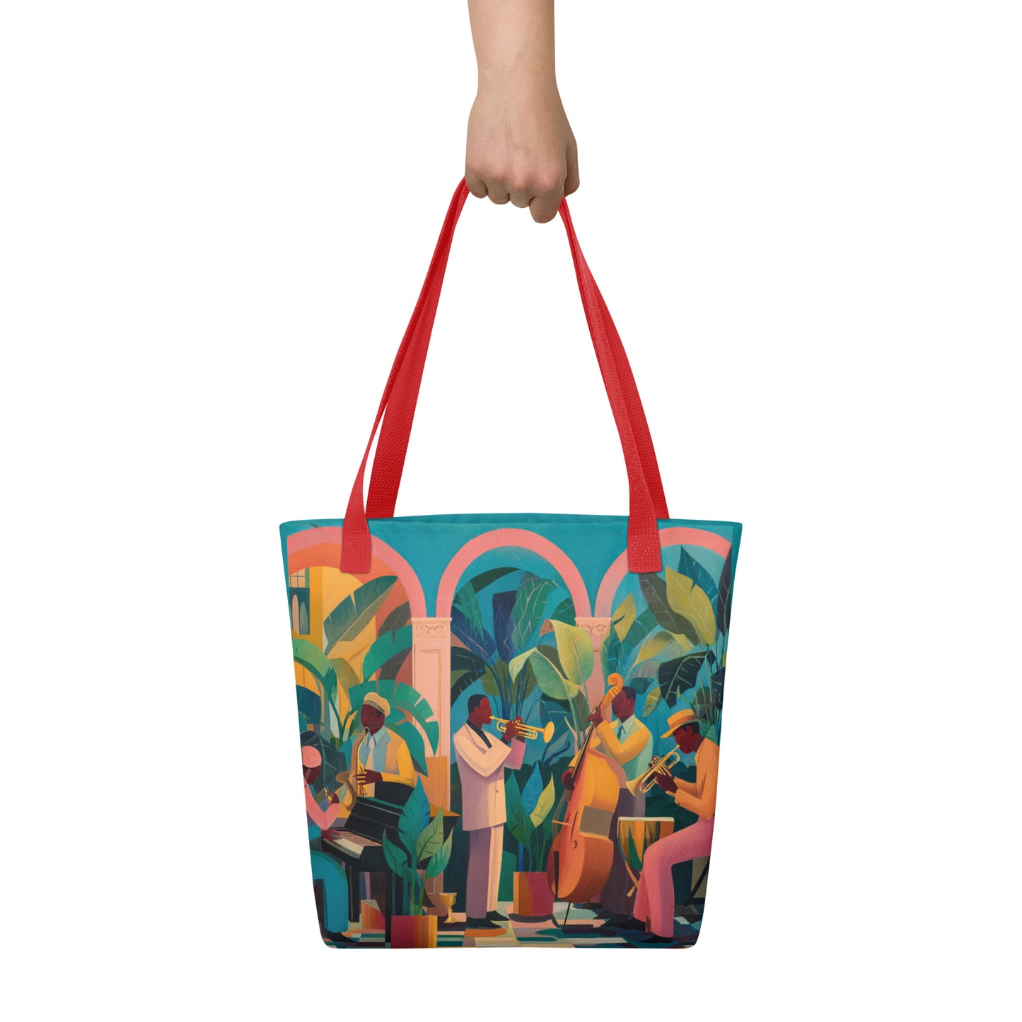 Tote Bag Shopping "JAZZ ORCHESTRA" - French Bazar - 6251578_4533
