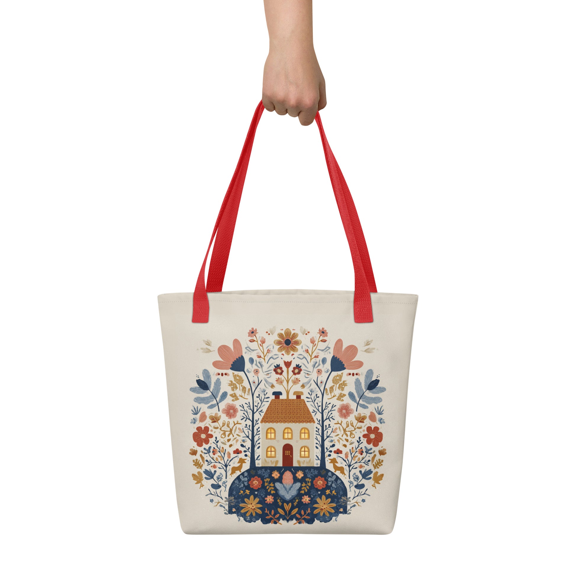 Tote Bag Shopping "SCANDINAVIAN HOME" - French Bazar - 8136605_4533