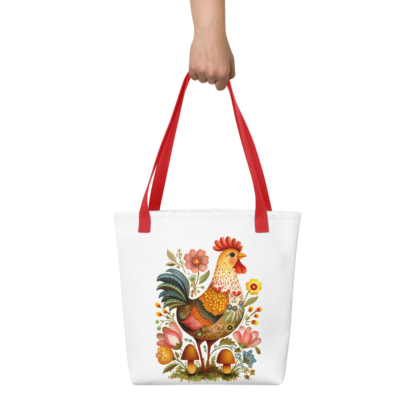 Tote Bag Shopping "ART CHICKEN"