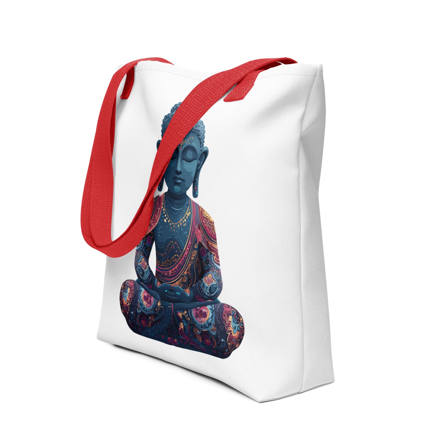 Tote Bag Shopping "BUDDHA BLEU"