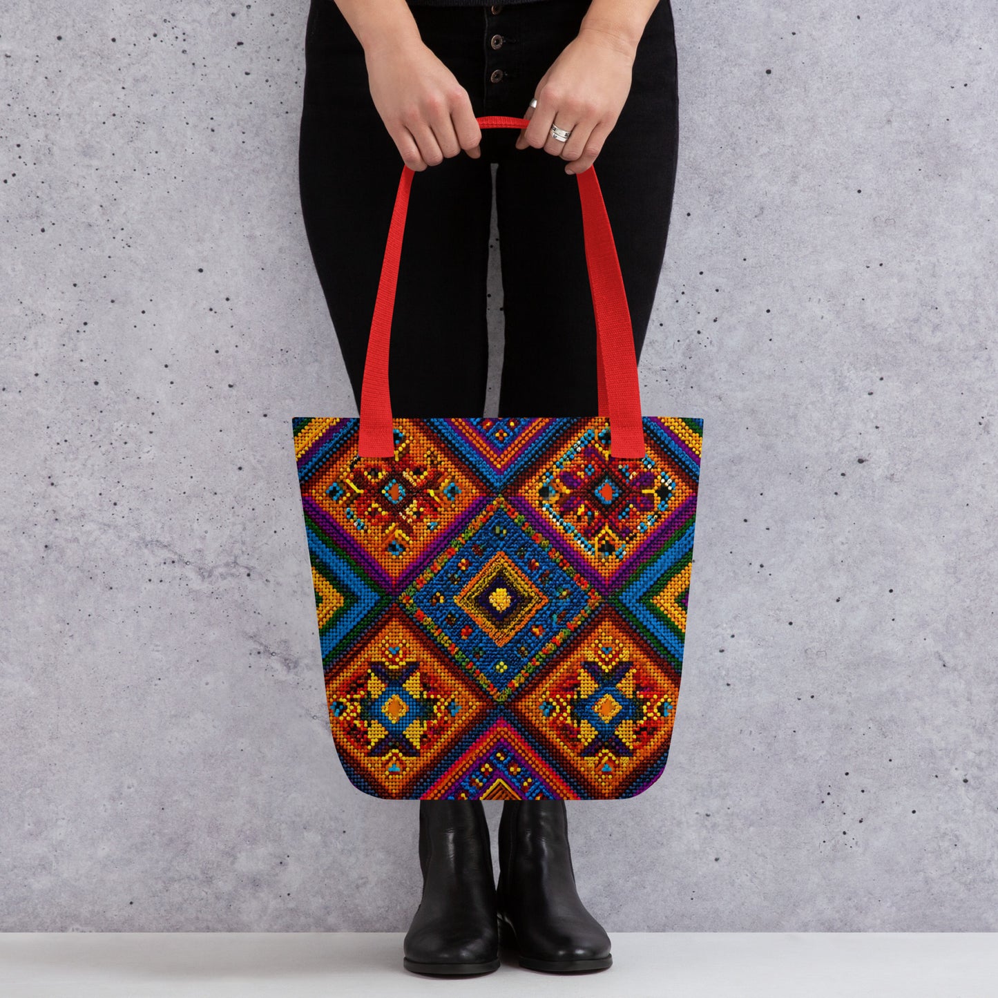 Tote Bag Shopping "MOSAÏQUE AFRICAINE" - French Bazar - 9654869_4533