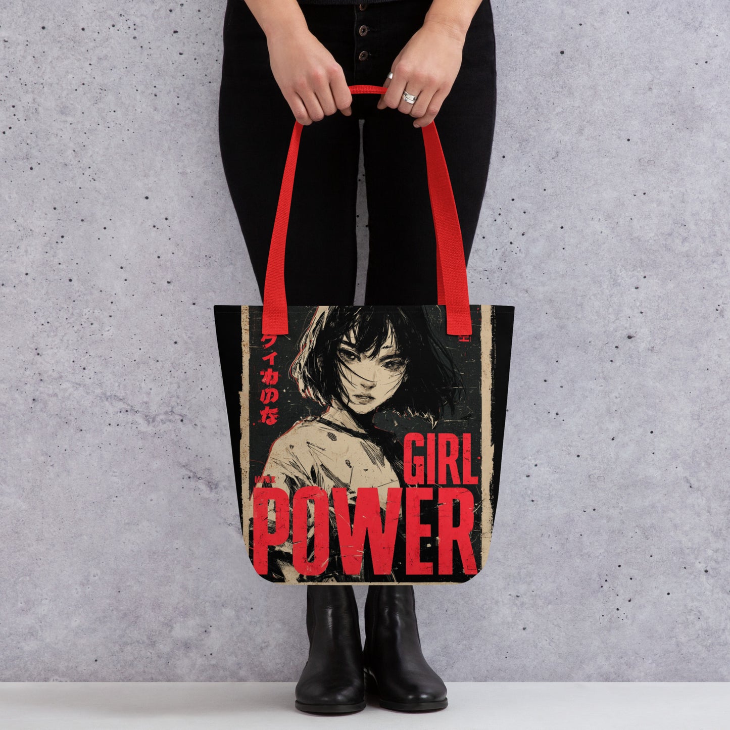 Tote Bag Shopping "ASIAN GIRL POWER" - French Bazar - 2983505_4533
