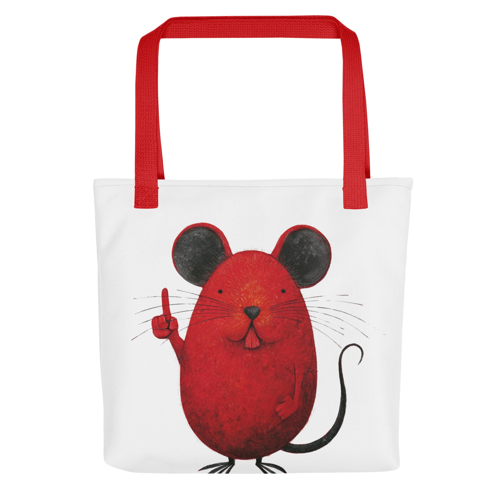 Tote Bag Shopping "RED MOUSE" - French Bazar - 5387152_4533