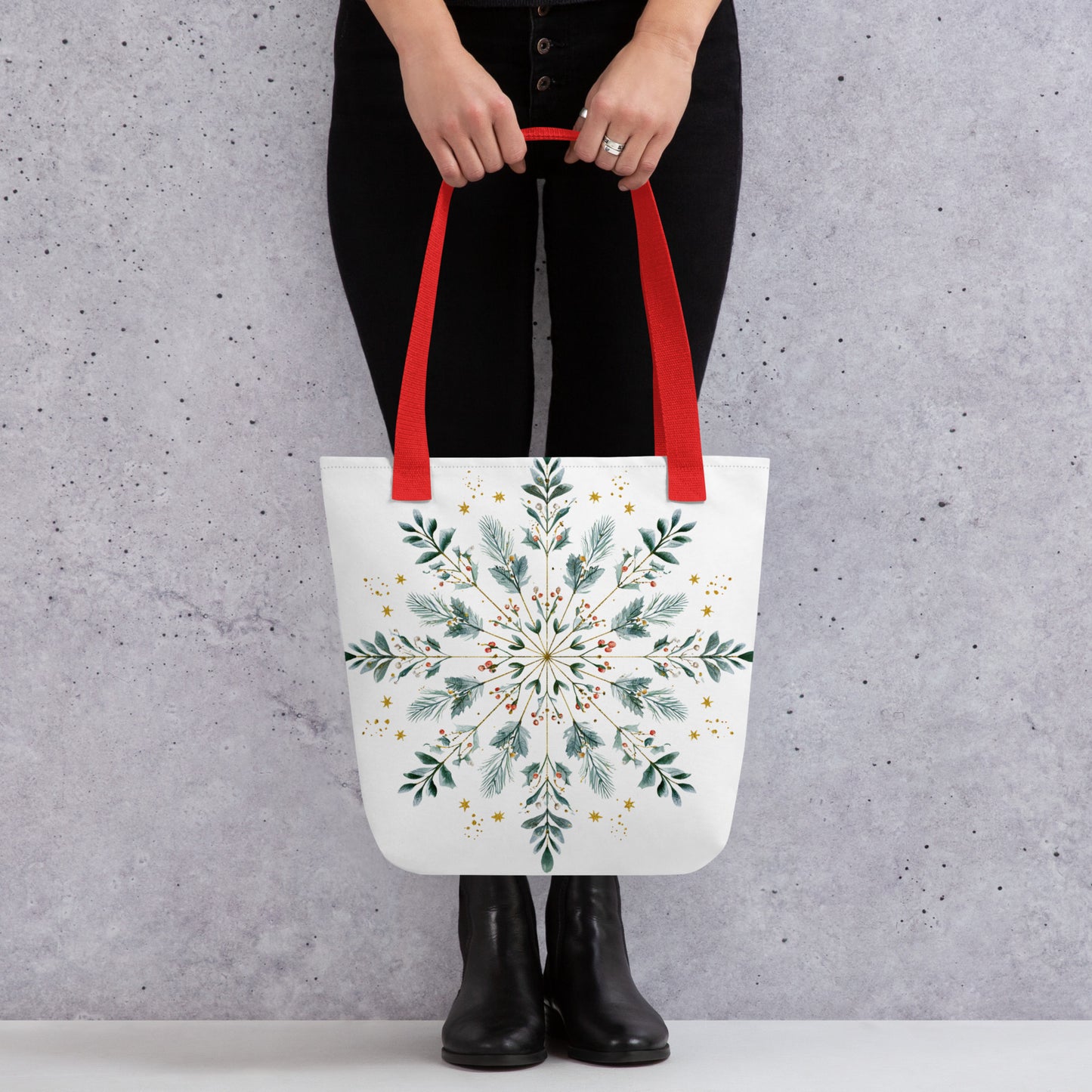 Tote Bag Shopping "FLOCON DE HOUX" - French Bazar - 5704893_4533