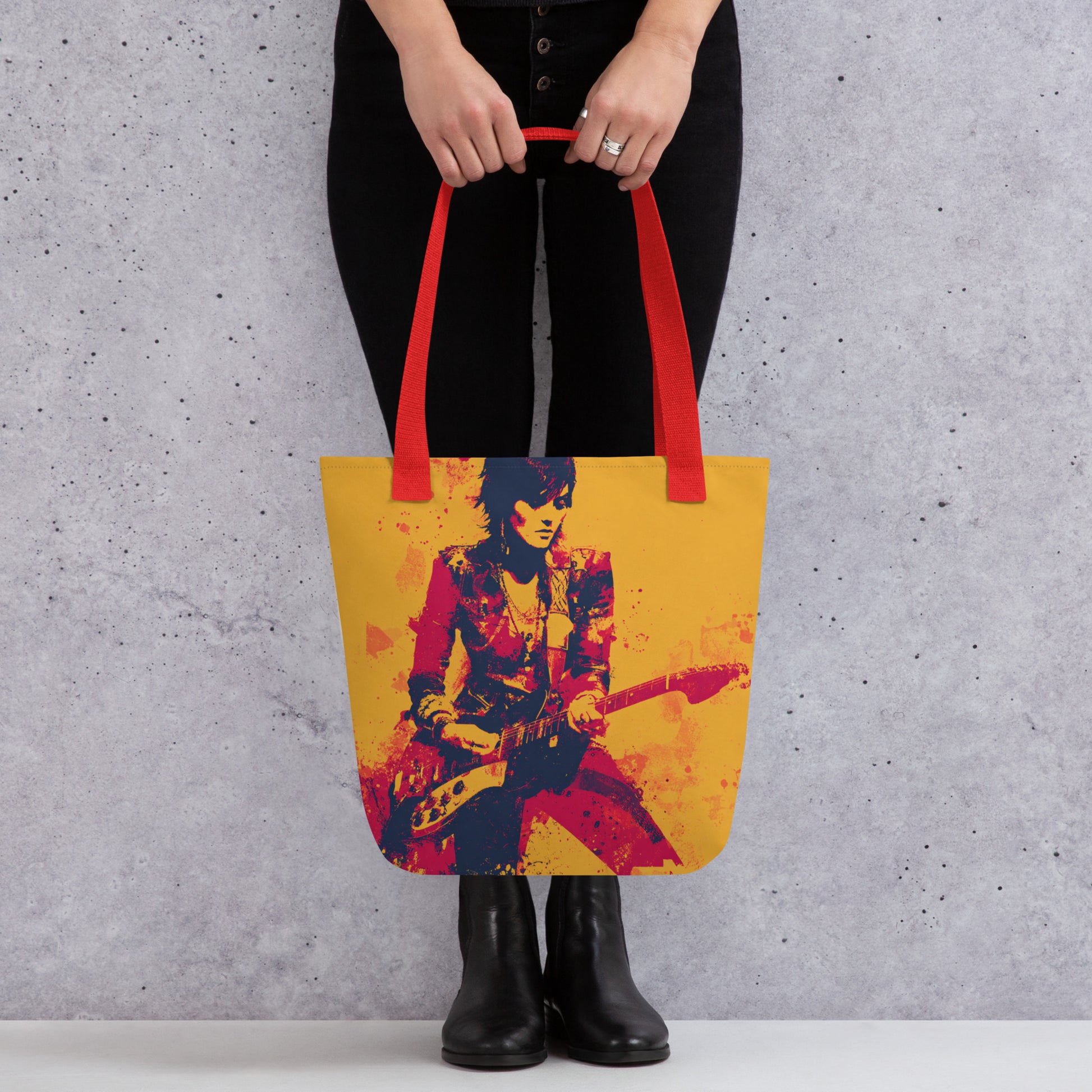 Tote Bag Shopping "ROCK GIRL" - French Bazar - 5322454_4533