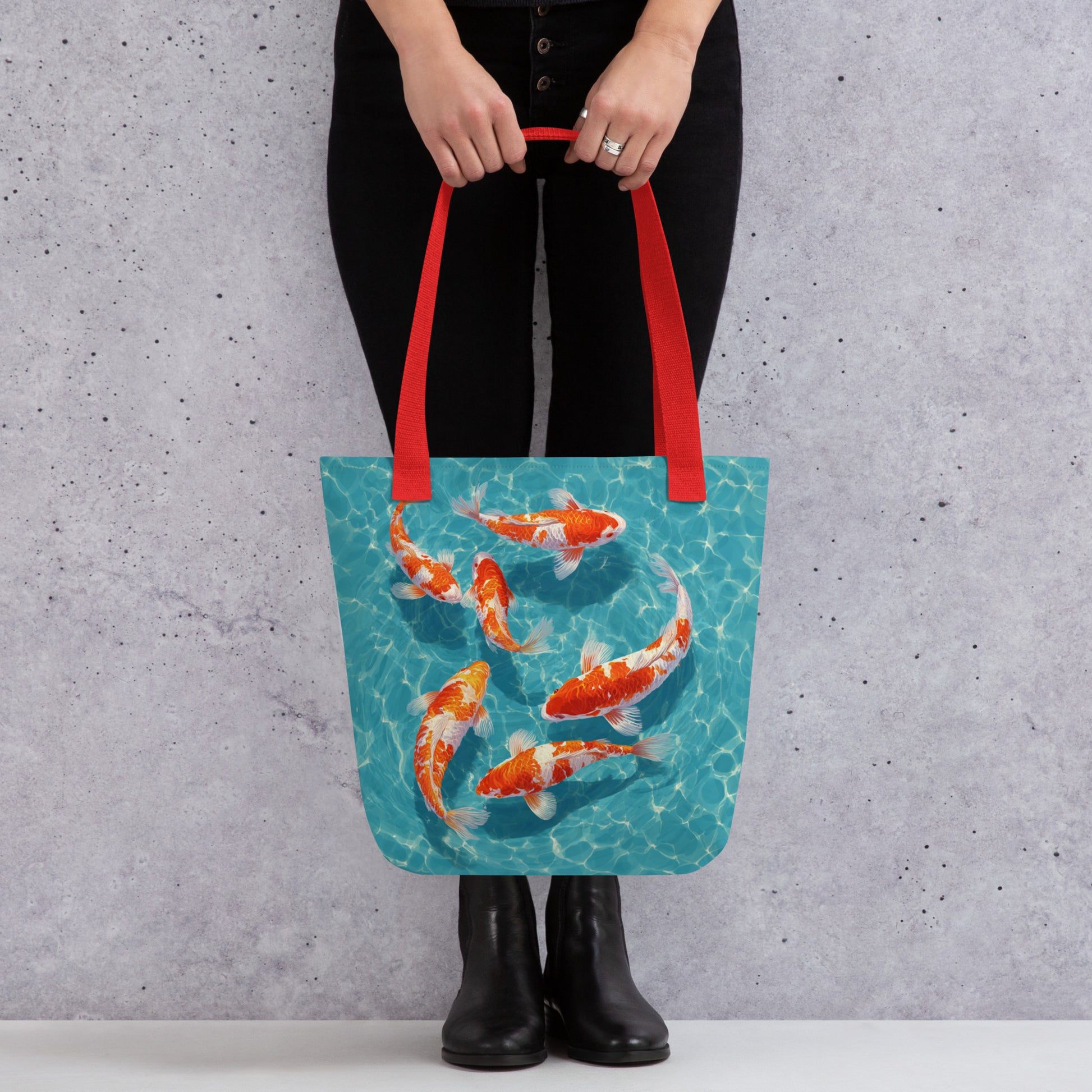 Tote Bag Shopping "CARPES KOI" - French Bazar - 9039805_4533