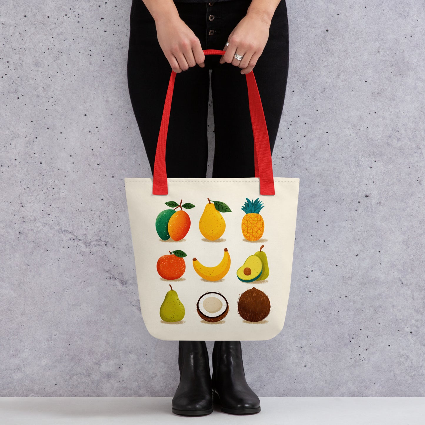 Tote Bag Shopping "FRUITS" - French Bazar - 2285188_4533