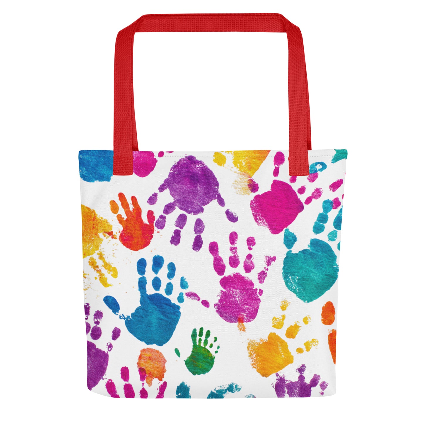 Tote Bag Shopping "PAINTING HANDS" - French Bazar - 6839543_4533