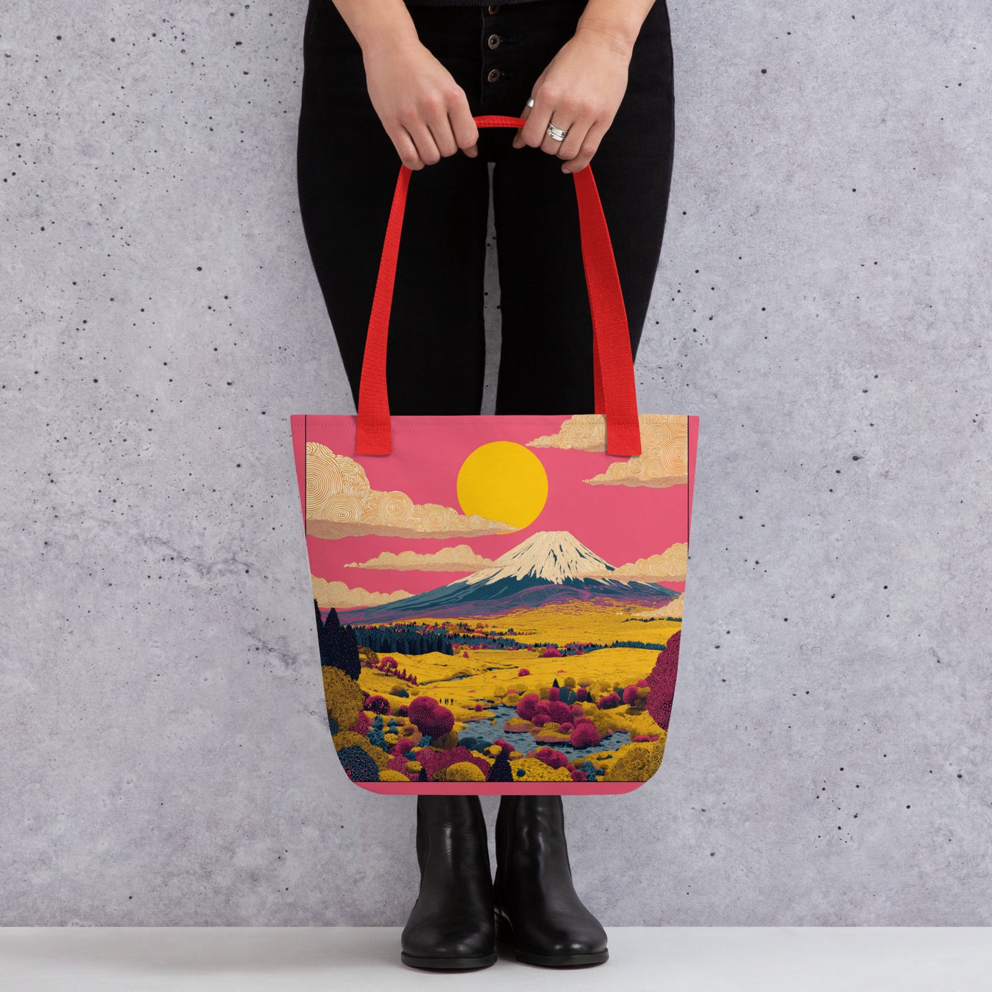 Tote Bag Shopping "FUJI" - French Bazar - 9434665_4533