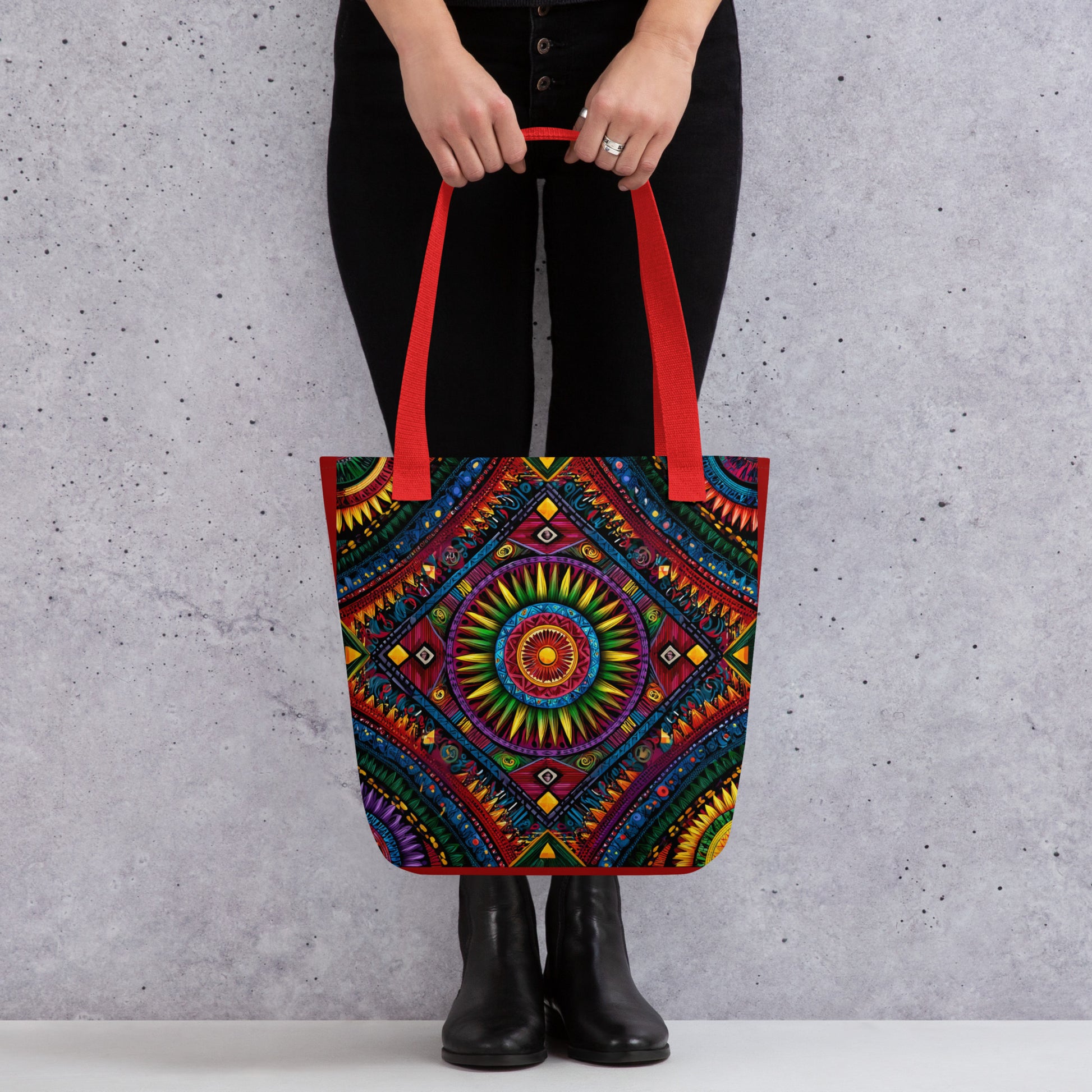 Tote Bag Shopping "AFRICAN WAX" - French Bazar - 1041420_4533