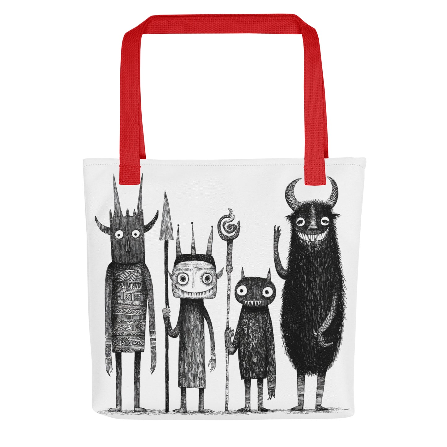 Tote Bag Shopping "ART BRUT" - French Bazar - 9772584_4533