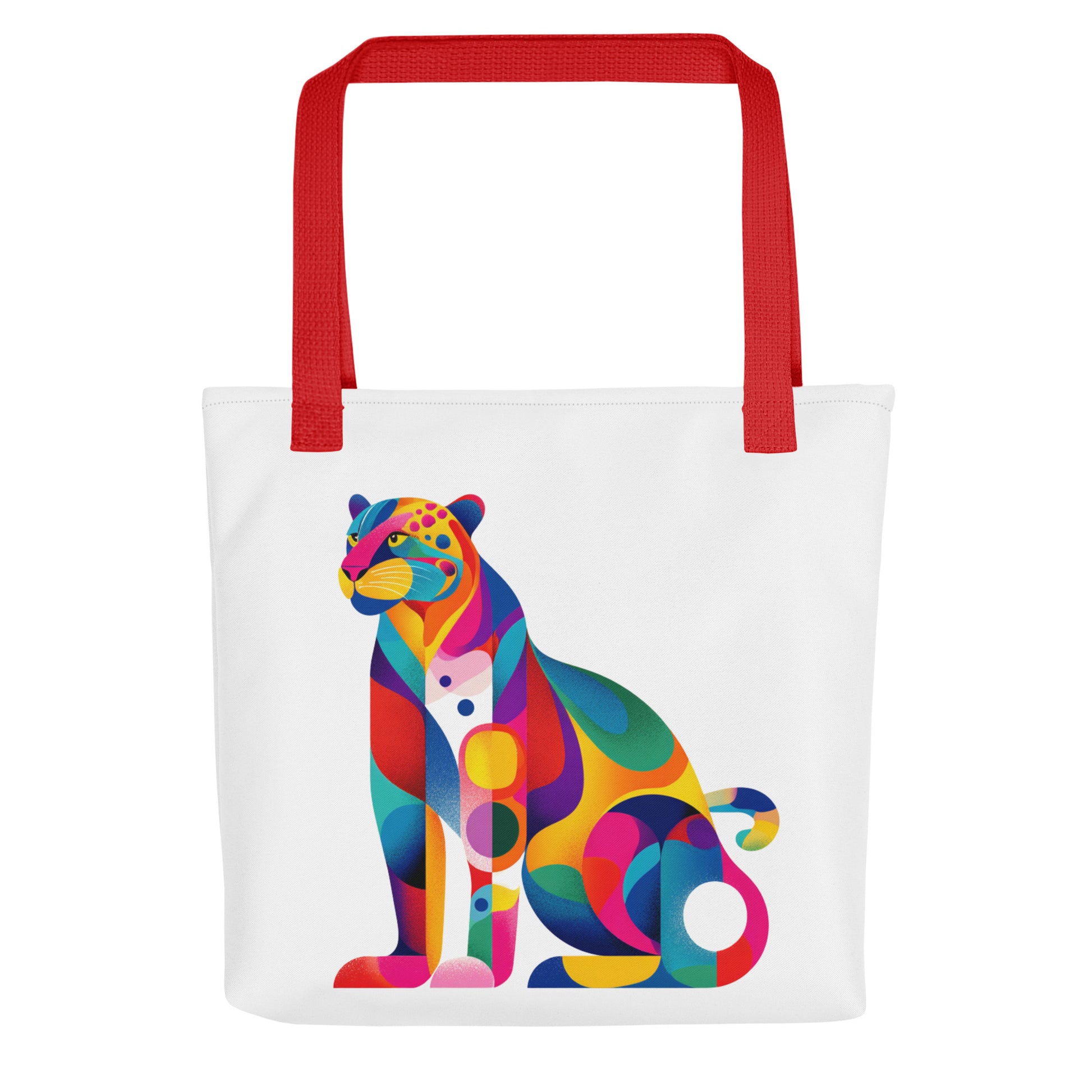 Tote Bag Shopping "COLORFUL JAGUAR" - French Bazar - 2788349_4533