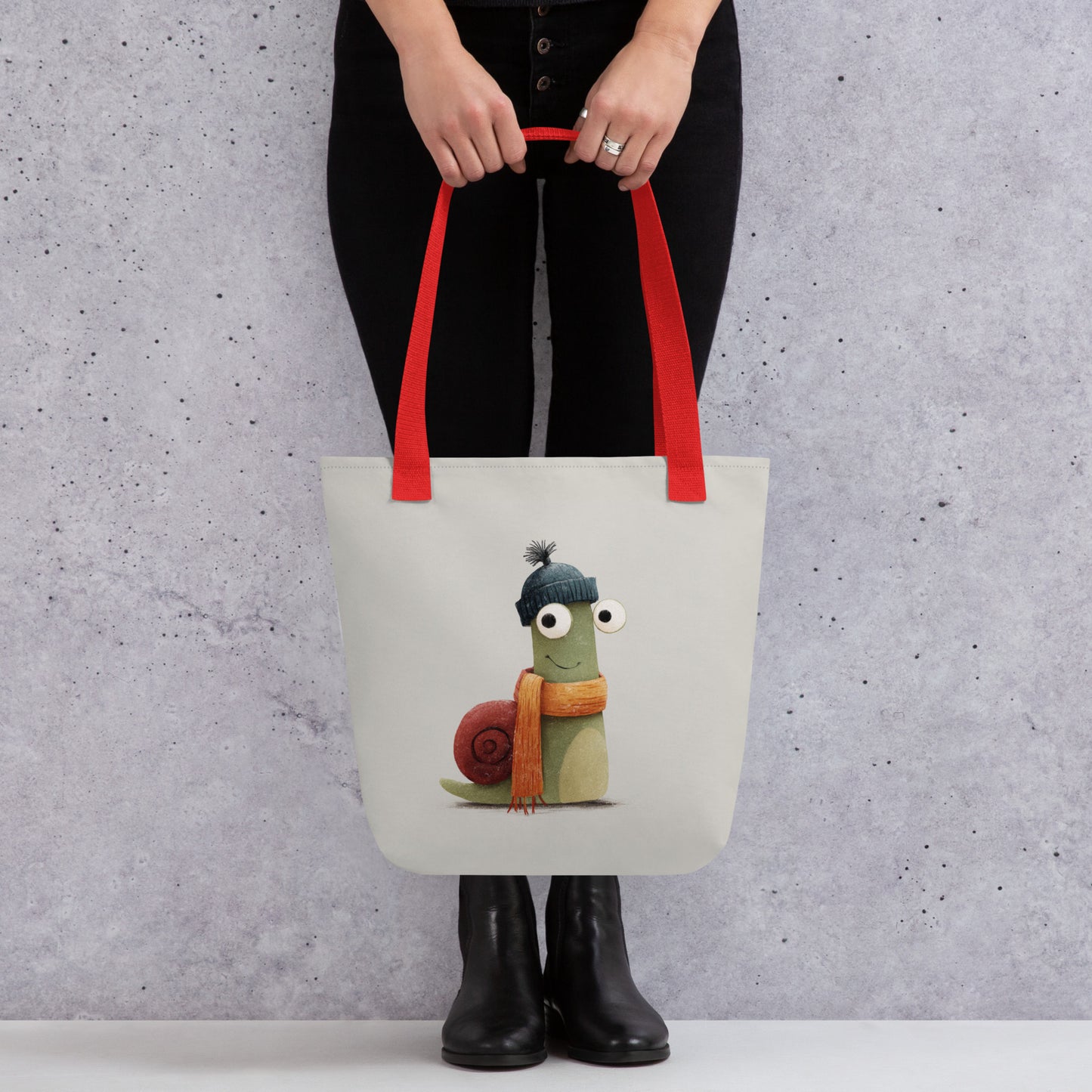 Tote Bag Shopping "L'ESCARGOT FRILEUX" - French Bazar - 5771541_4533