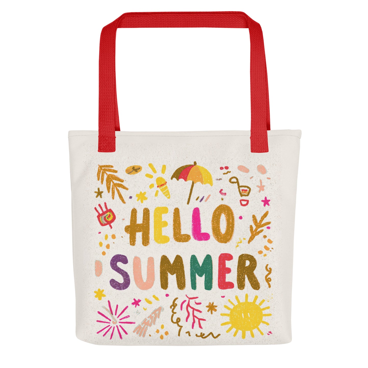 Tote Bag Shopping "HELLO SUMMER" - French Bazar - 8964015_4533
