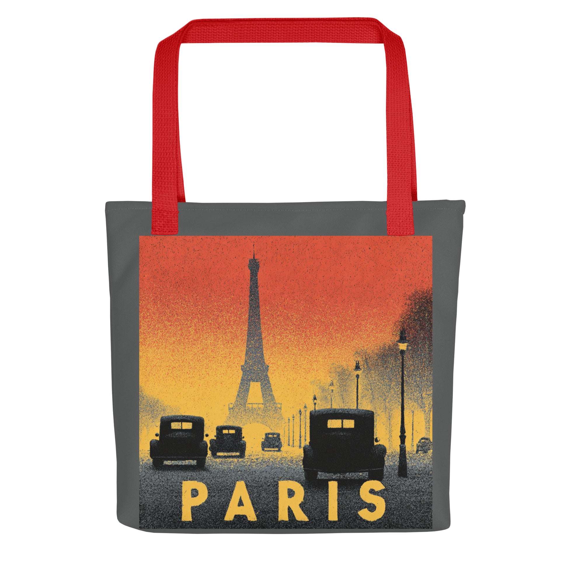 Tote Bag Shopping "PARIS RETRO STREET" - French Bazar - 3909045_4533