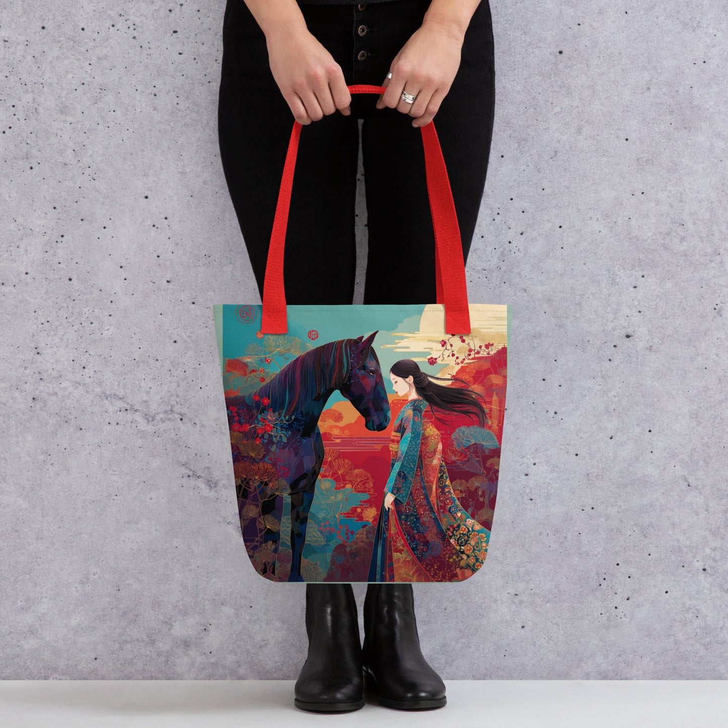 Tote Bag Shopping "MULAN" - French Bazar - 2658060_4533