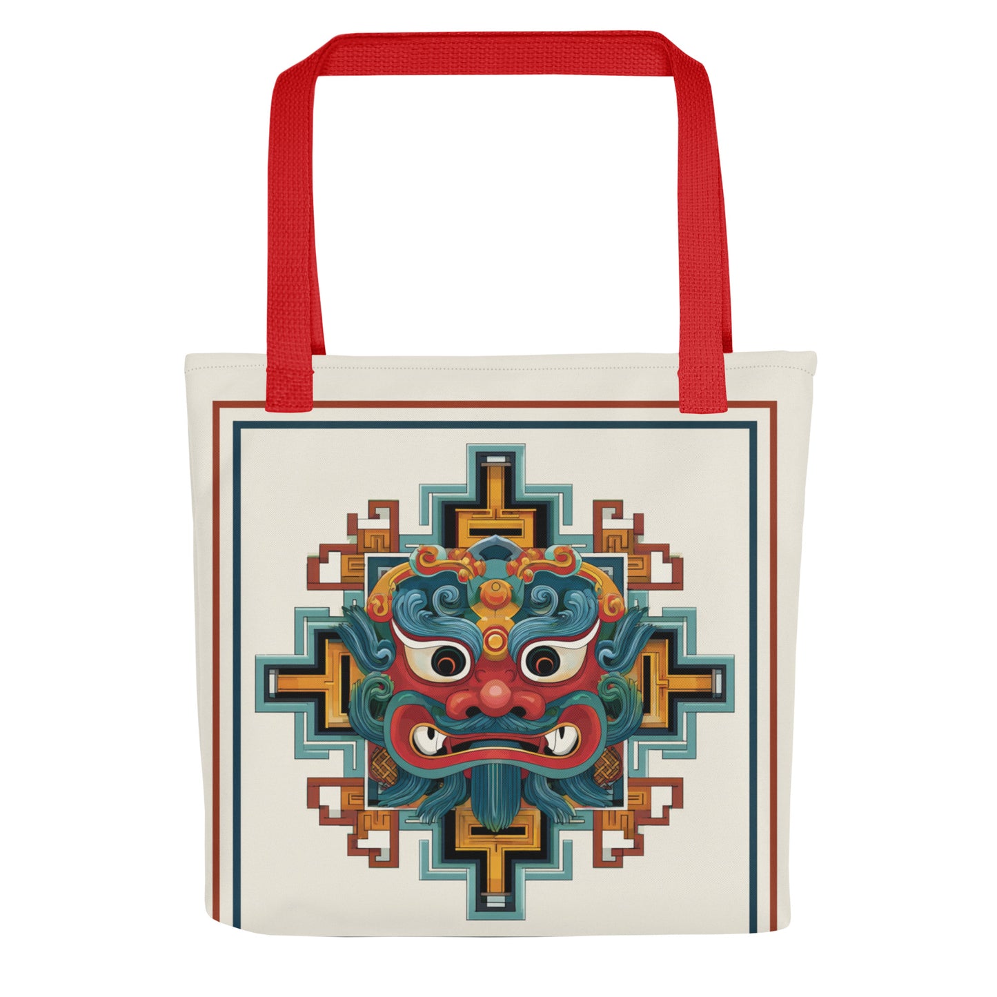 Tote Bag Shopping "MASQUE CHINOIS" - French Bazar - 4425824_4533