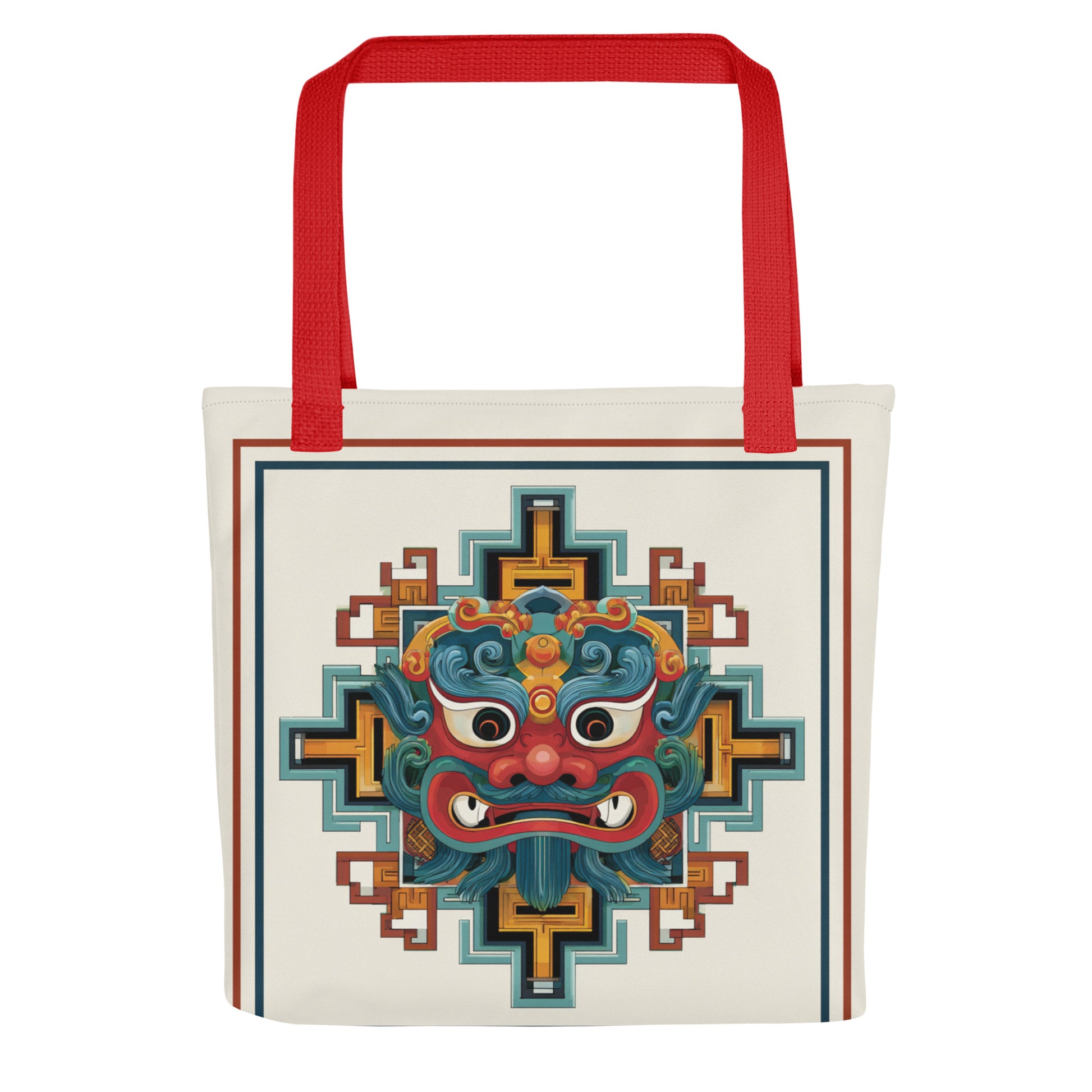 Tote Bag Shopping "MASQUE CHINOIS" - French Bazar - 4425824_4533