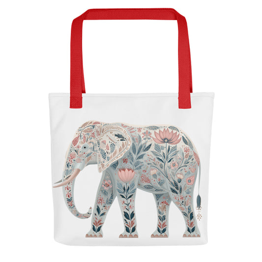 Tote Bag Shopping "ÉLÉPHANT PEINT" - French Bazar - 9752273_4533