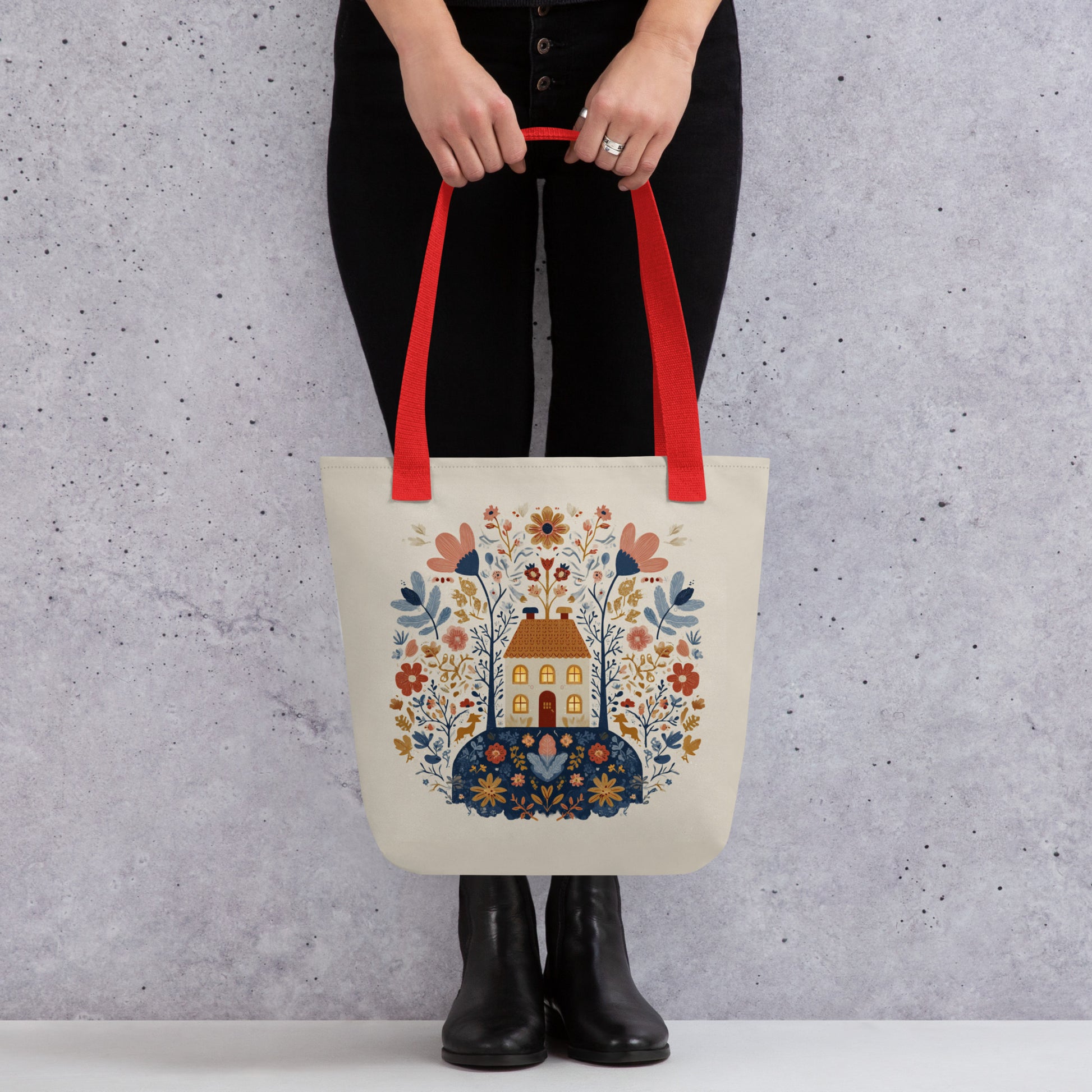 Tote Bag Shopping "SCANDINAVIAN HOME" - French Bazar - 8136605_4533
