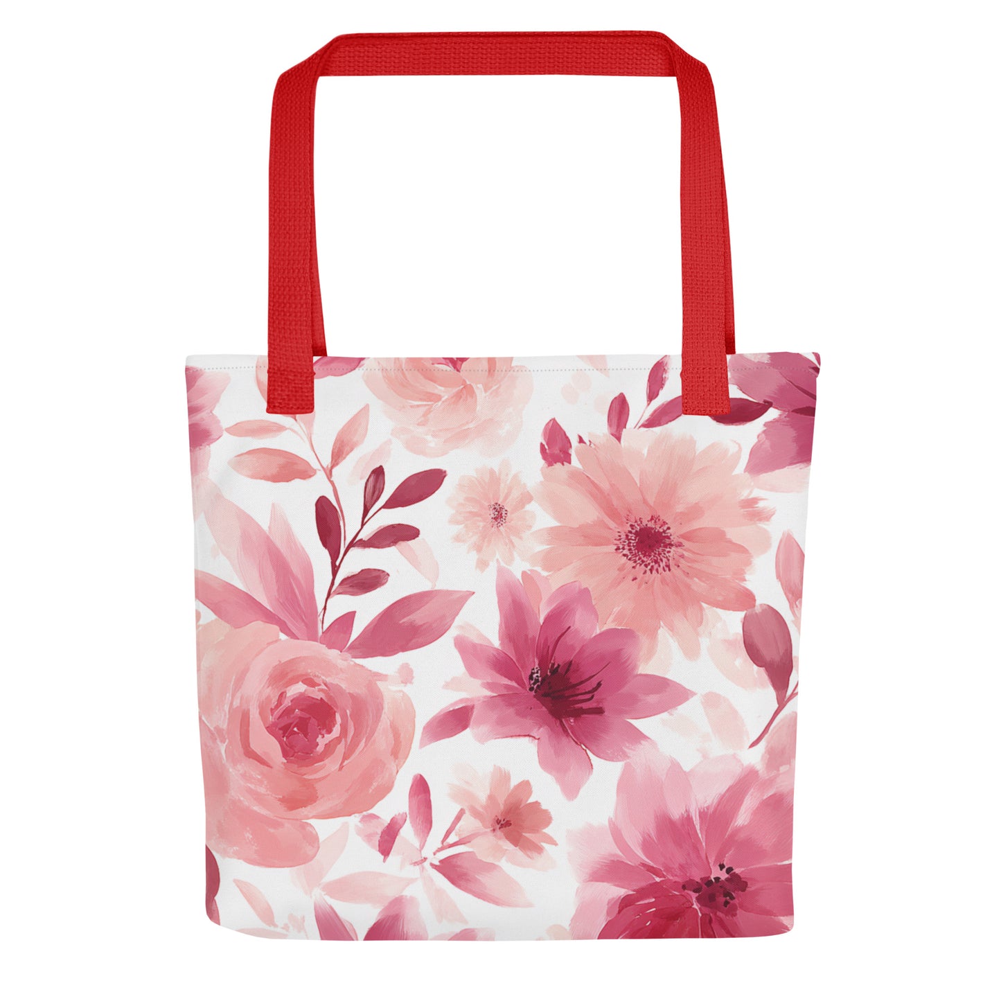 Tote Bag Shopping "PINK FLOWERS"