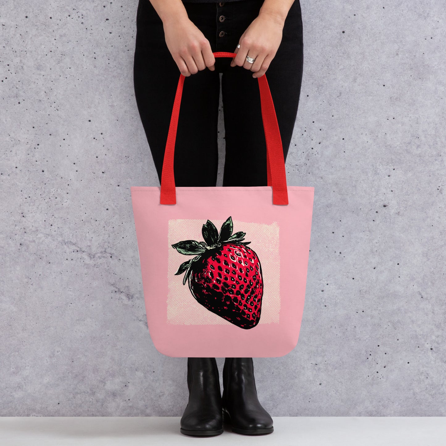 Tote Bag Shopping "LA FRAISE"