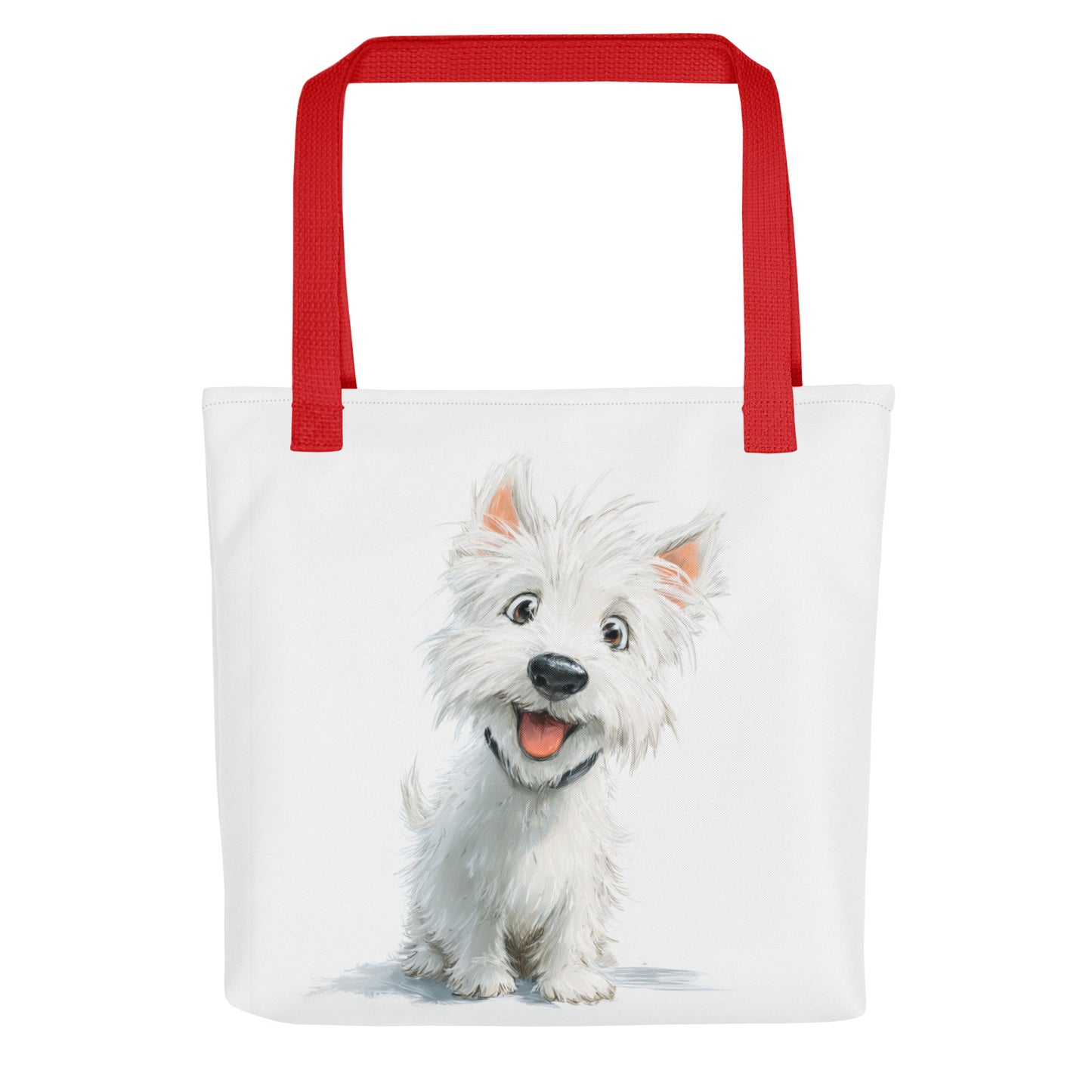 Tote Bag Shopping "TOUTOU BLANC"