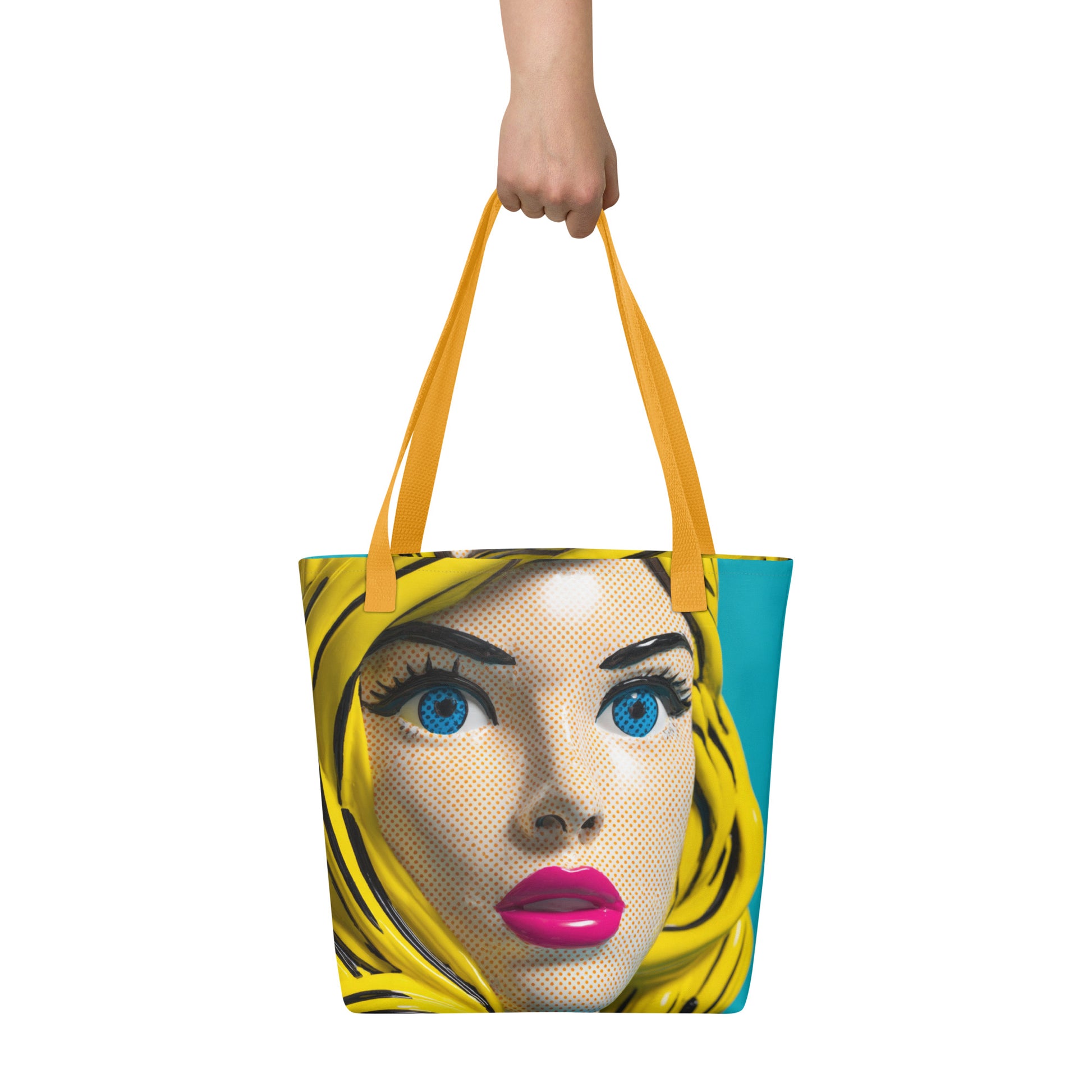 Tote Bag Shopping "POP GIRL" - French Bazar - 8595025_4533