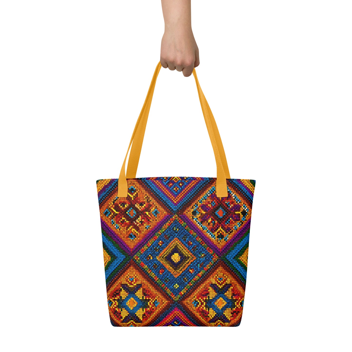 Tote Bag Shopping "MOSAÏQUE AFRICAINE" - French Bazar - 9654869_4533