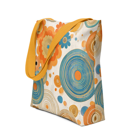 Tote Bag Shopping "ORANGE DREAM" - French Bazar - 4143170_8905
