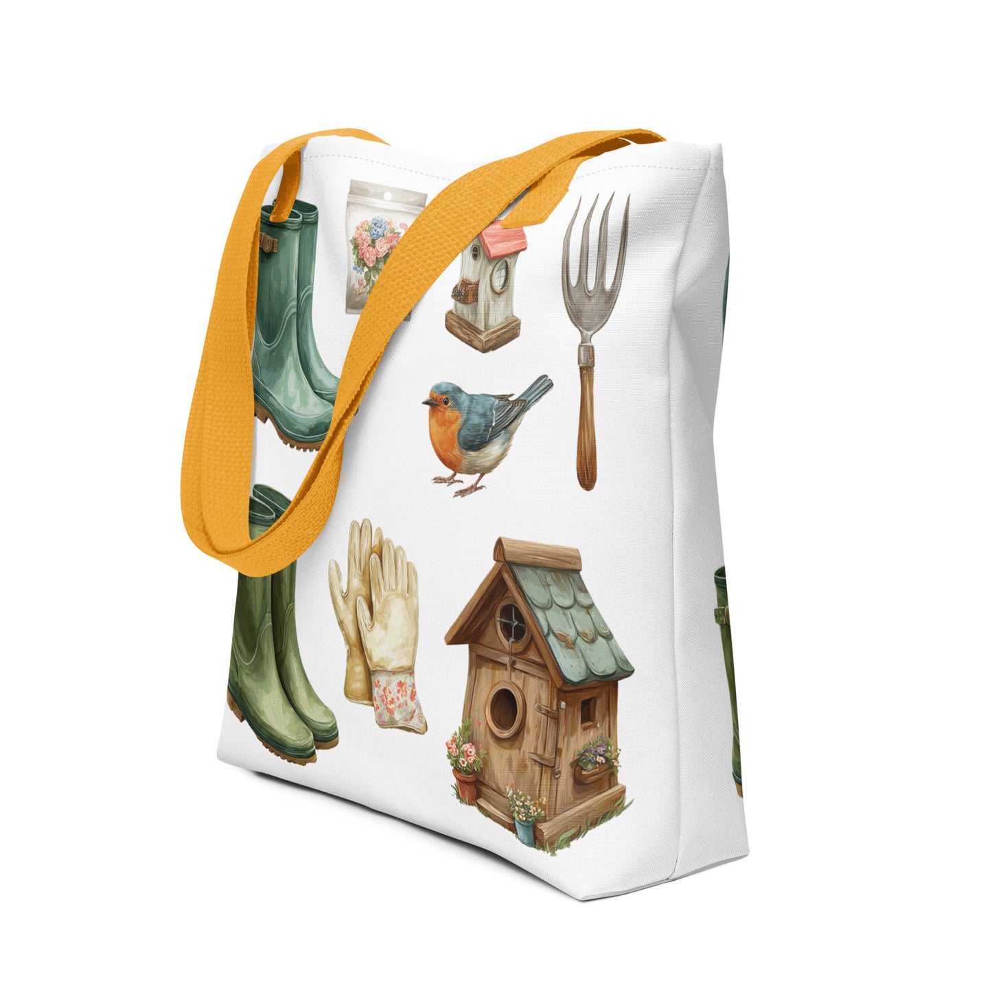 Tote Bag Shopping "AU JARDIN" - French Bazar - 4419309_8905