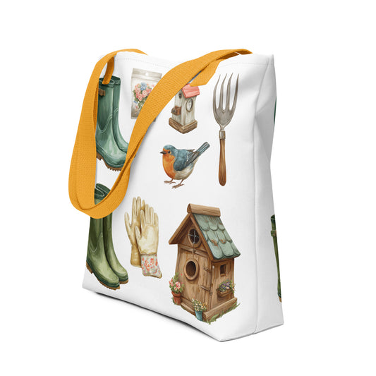 Tote Bag Shopping "AU JARDIN" - French Bazar - 4419309_8905